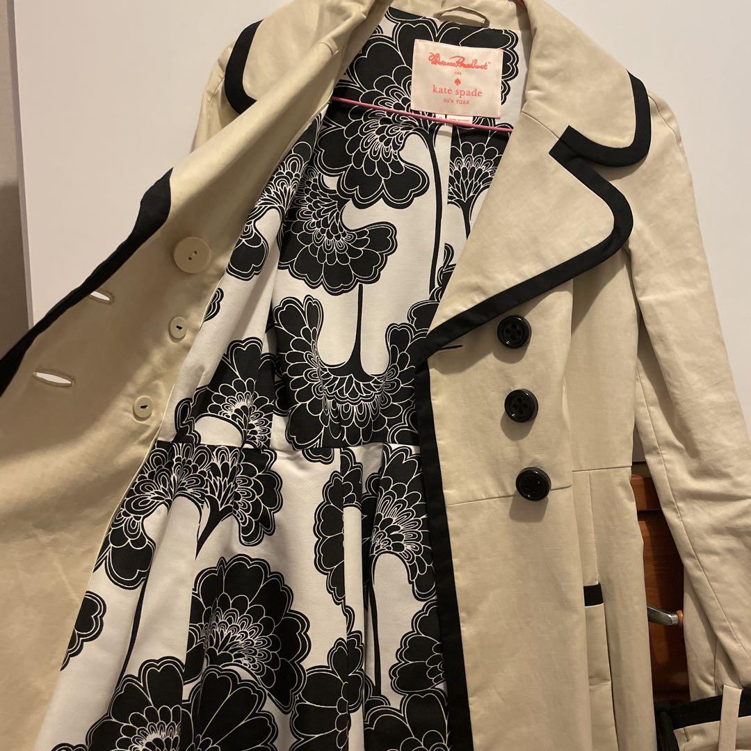 kate spade べージュ　トレンチコート サイズ0