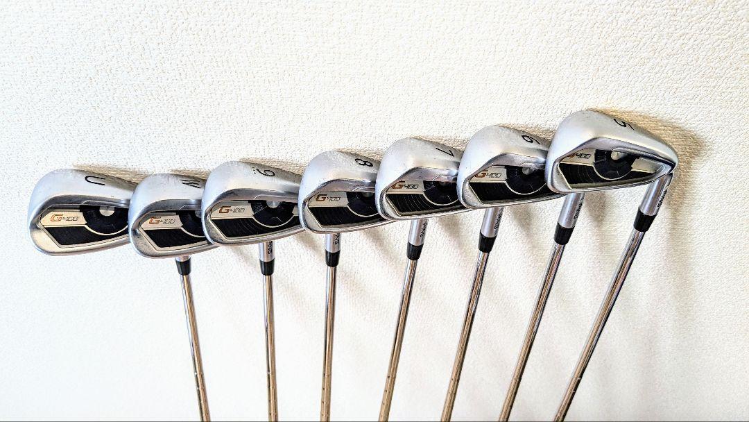 PING G400 アイアン7本セット　5〜U シャフトS