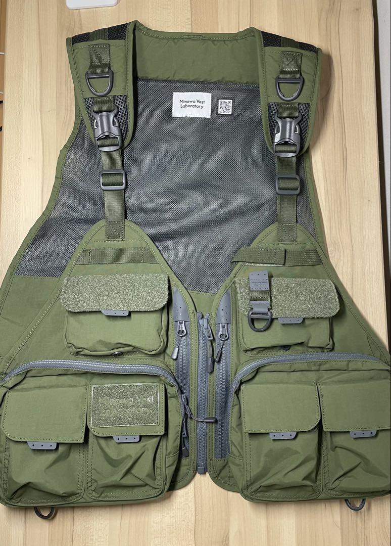 ウェア high-spec 3way trout vest