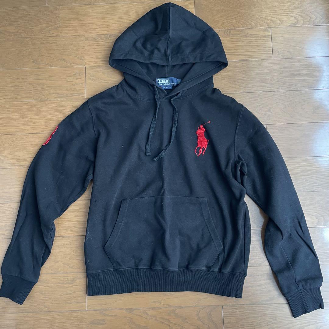 Polo Ralph Lauren ブラック パーカー Polo by Ralph Lauren ブラック パーカー M - メルカリ