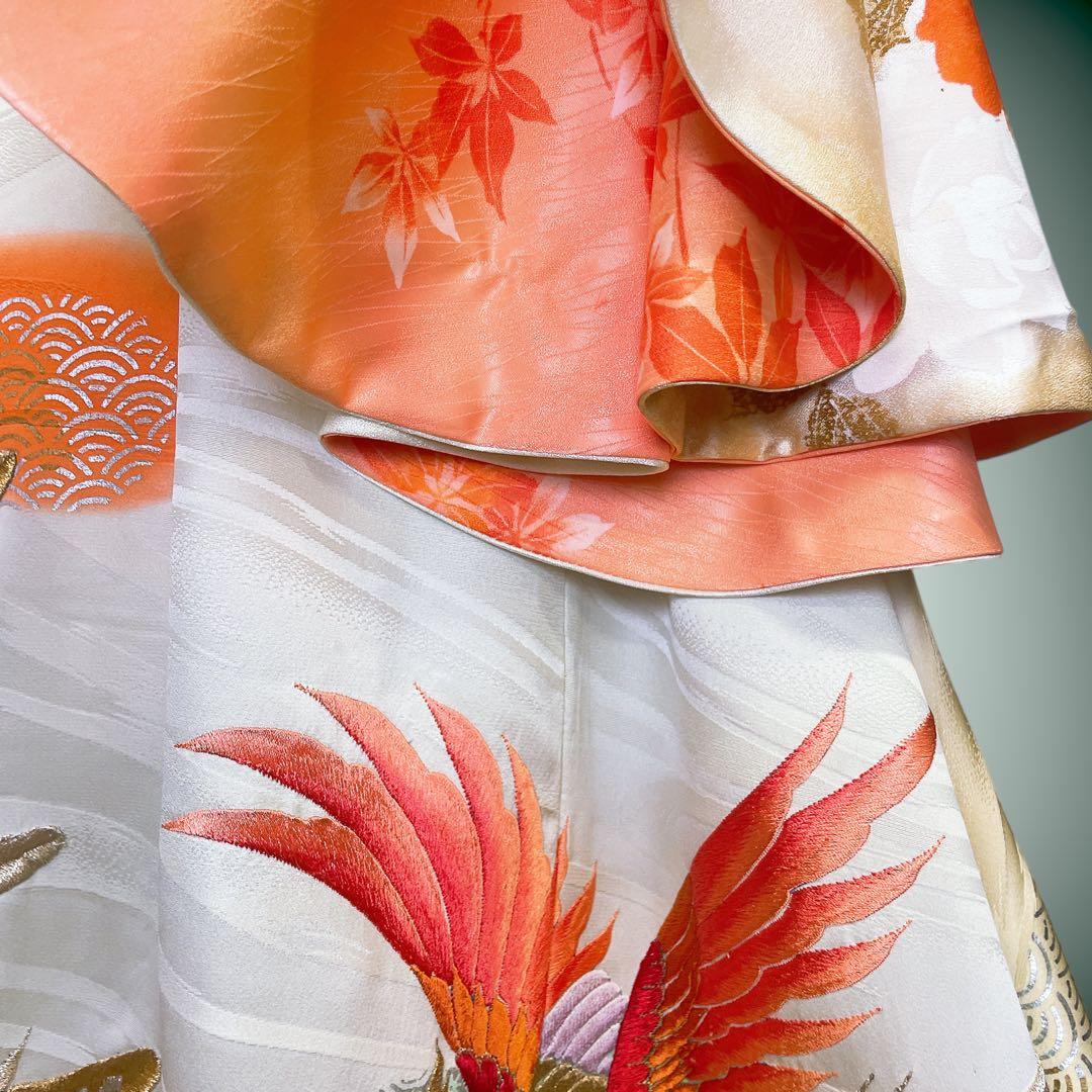 着物ガウン ドレスガウン 羽織 着物リメイク 和装 B70814