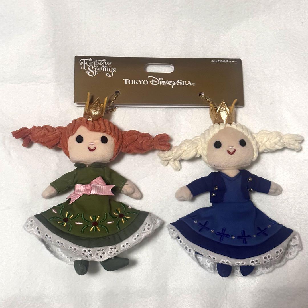 ファンタジースプリングス　アナと雪の女王　ぬいぐるみチャーム ディズニー ディズニー ファンタジースプリングス アナと雪の女王