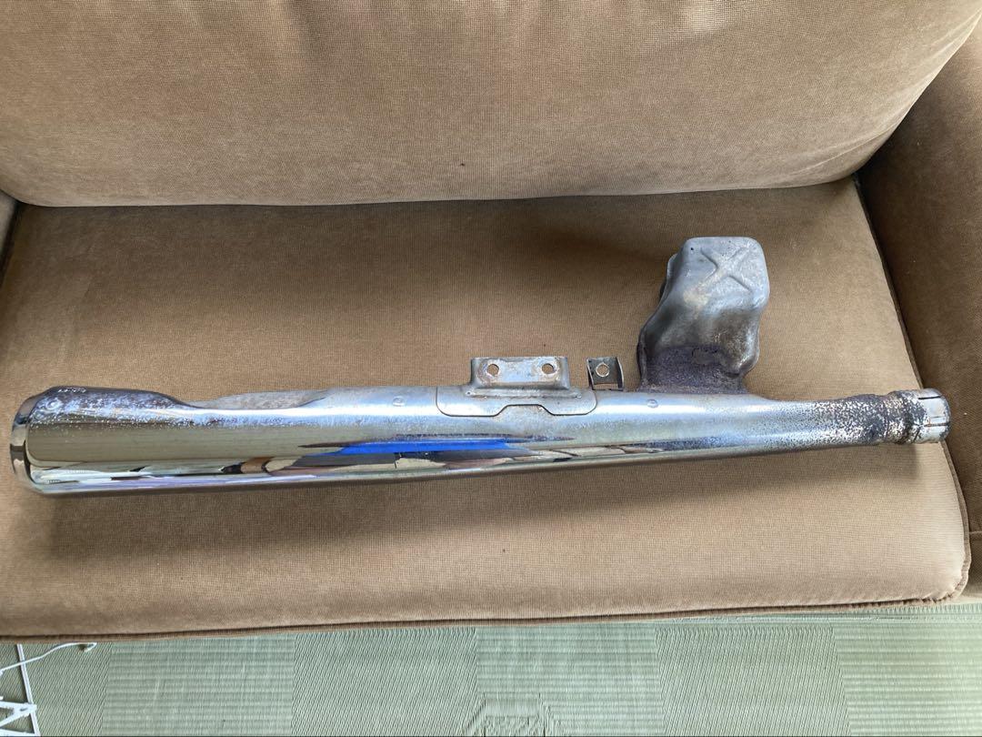 YAMAHA SR400 500 純正マフラー 2J2-14710 実働中古 YAMAHA SR400 500 純正マフラー 2J2-14710 実働中古 - メルカリ