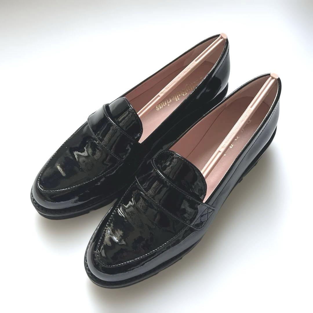 【Pretty Ballerinas】美品　厚底ローファー37