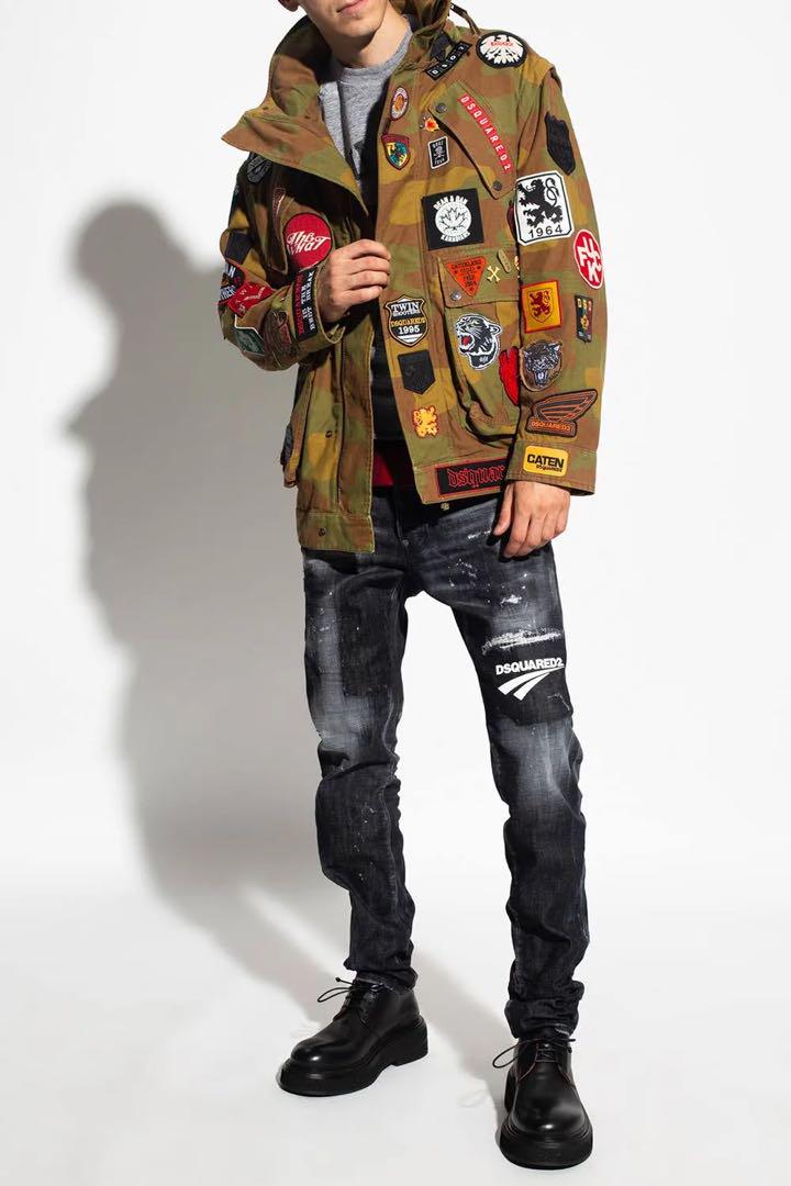 定価38万 21AW美品 MILITARY JACKETSサイズ50