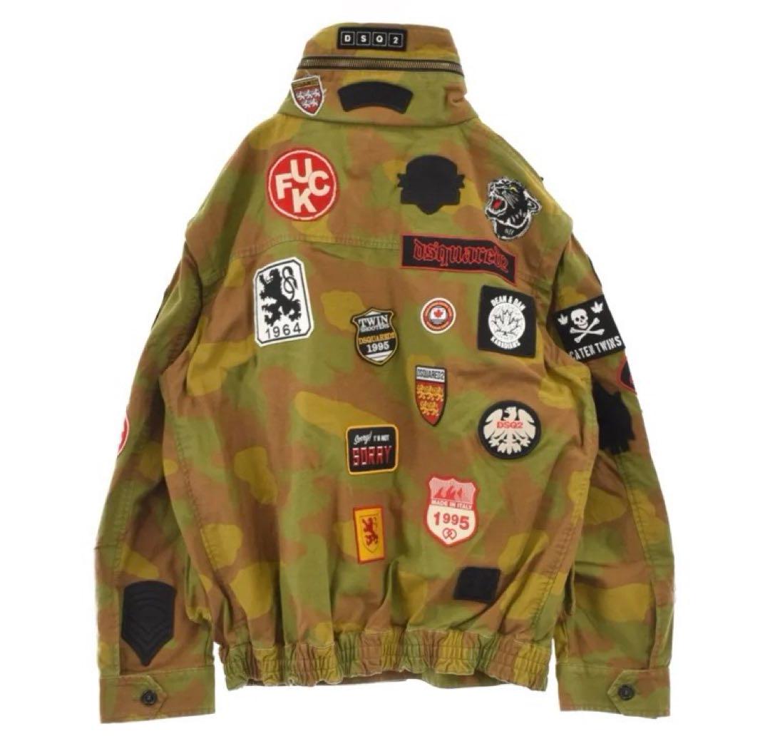 定価38万 21AW美品 MILITARY JACKETSサイズ50