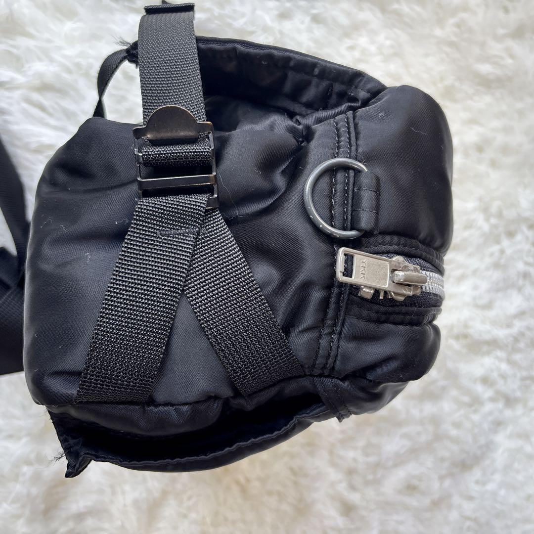 【美品】PORTER ボディバッグ　ショルダーバッグ　タンカー　黒 ブラック