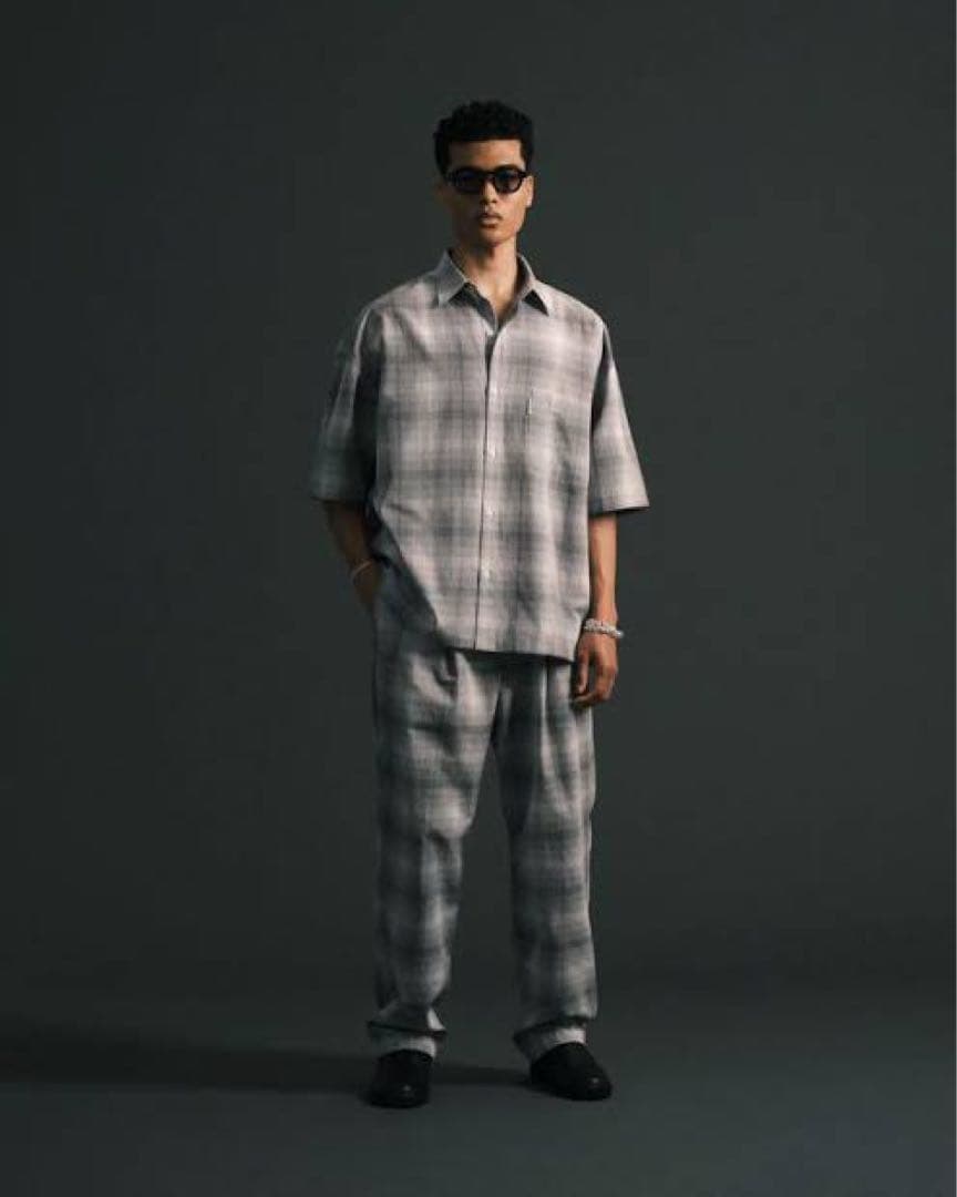 COOTIE Ombre Check 2 Tuck Easy PantsM COOTIE PRODUCTIONS