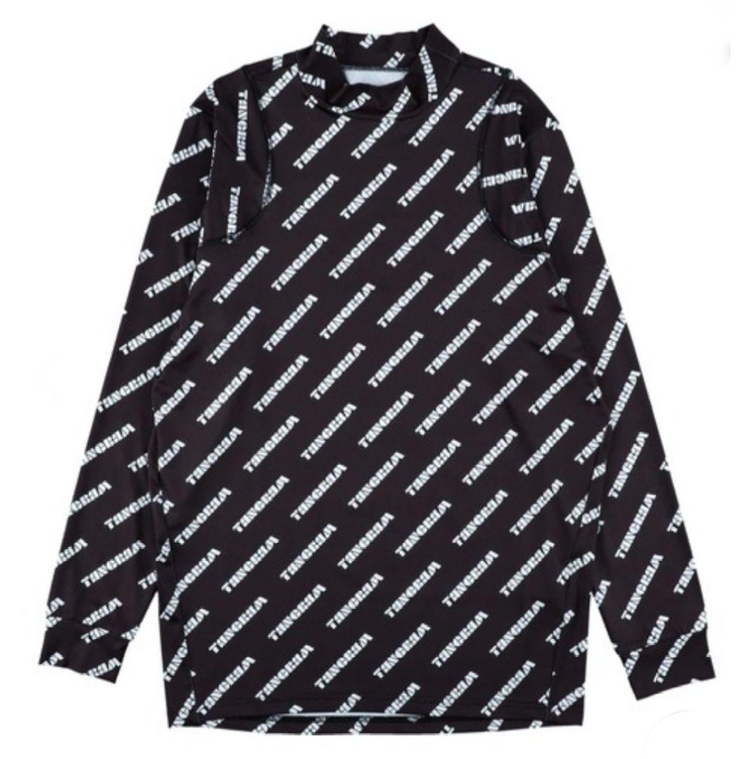 tangram 　STRETCH FIT 3D MOCKNECK TEE