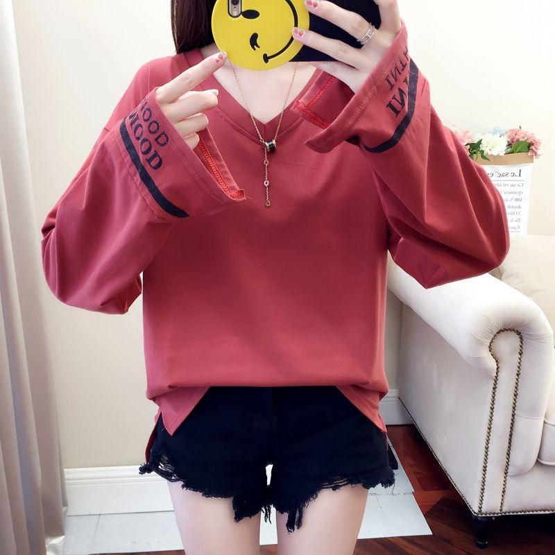 メルカリ レディース ロンt 人気 原宿 袖ロゴ 英字 Vネック スリット Tシャツ カットソー 七分 長袖 1 980 中古や未使用のフリマ メルカリ レディース ロンt 人気 原宿 袖ロゴ 英字 Vネック スリット Tシャツ カットソー 七分 長袖 1 980 中古や未使用のフリマ