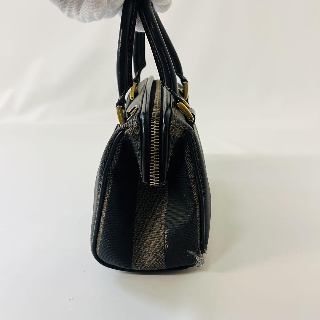 FENDI フェンディ ペカン柄 ミニ ハンドバッグ ボストンバッグ