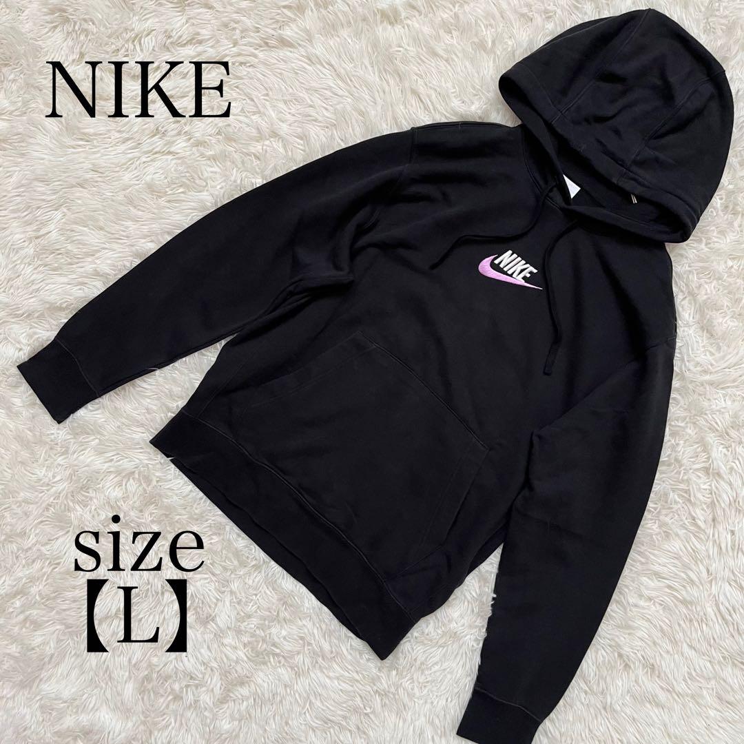 NIKE - 【極美品 イタリア製 L】ナイキ ESC 刺繍ロゴ ライトウェイト ブルゾン 黒の通販｜ラクマ