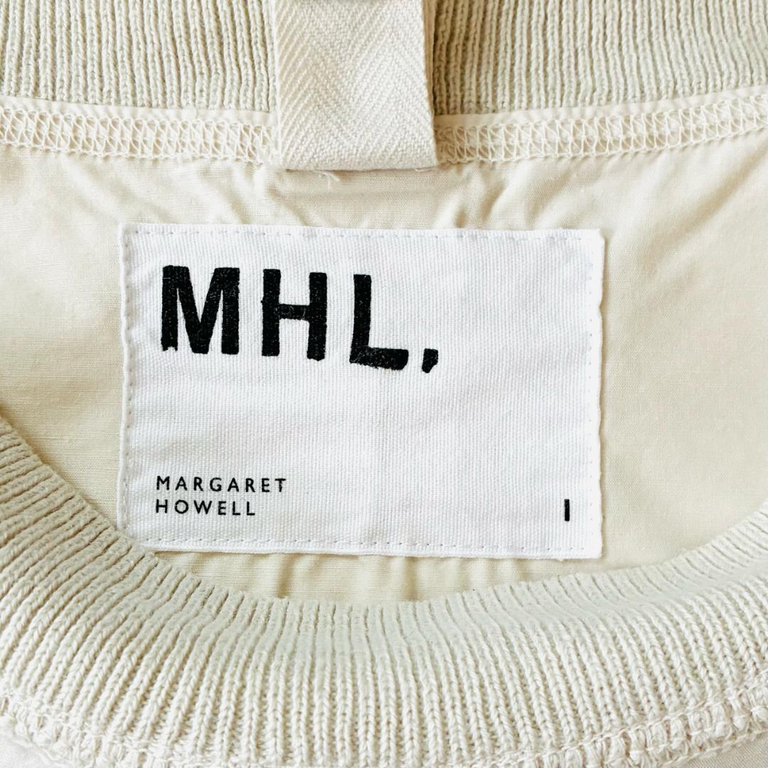 マーガレットハウエル MHL コットン リネン クルーネック Tシャツ