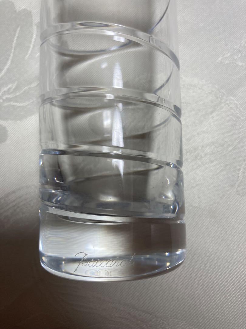 バカラ 花瓶 クリスタル フラワーベース Baccarat スパイラル