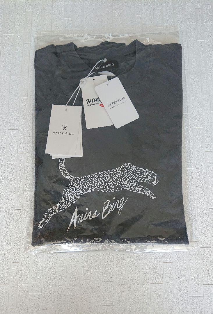 【ANINE BING】WALKER TEE SPOTTED LEOPARD T