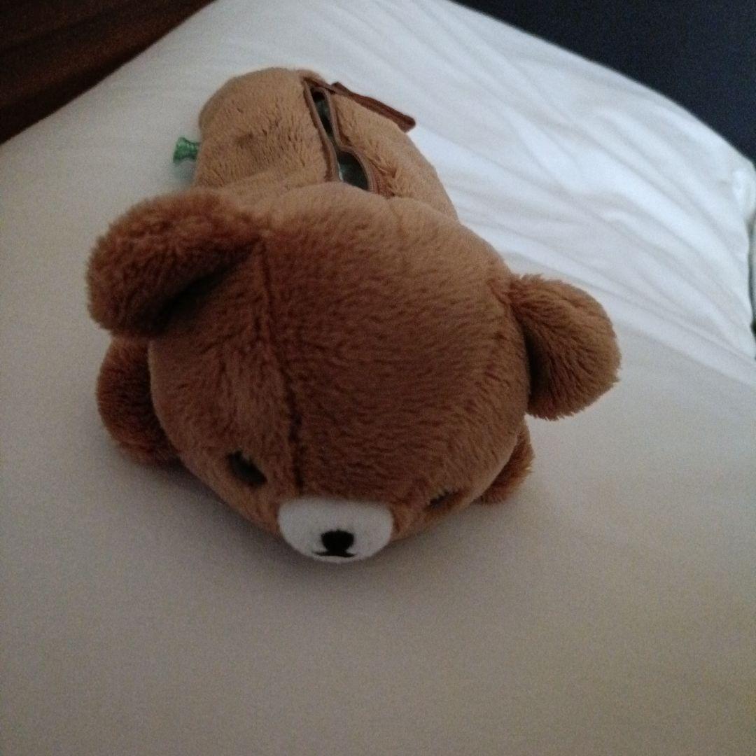 チャイロイコグマ型ぬいぐるみ筆箱