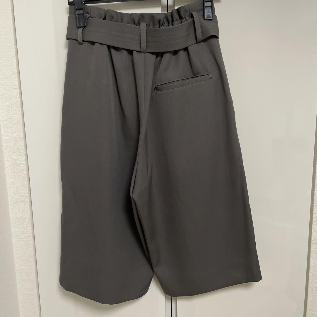 ujoh ハーフパンツ　キュロット　ベルト付き
