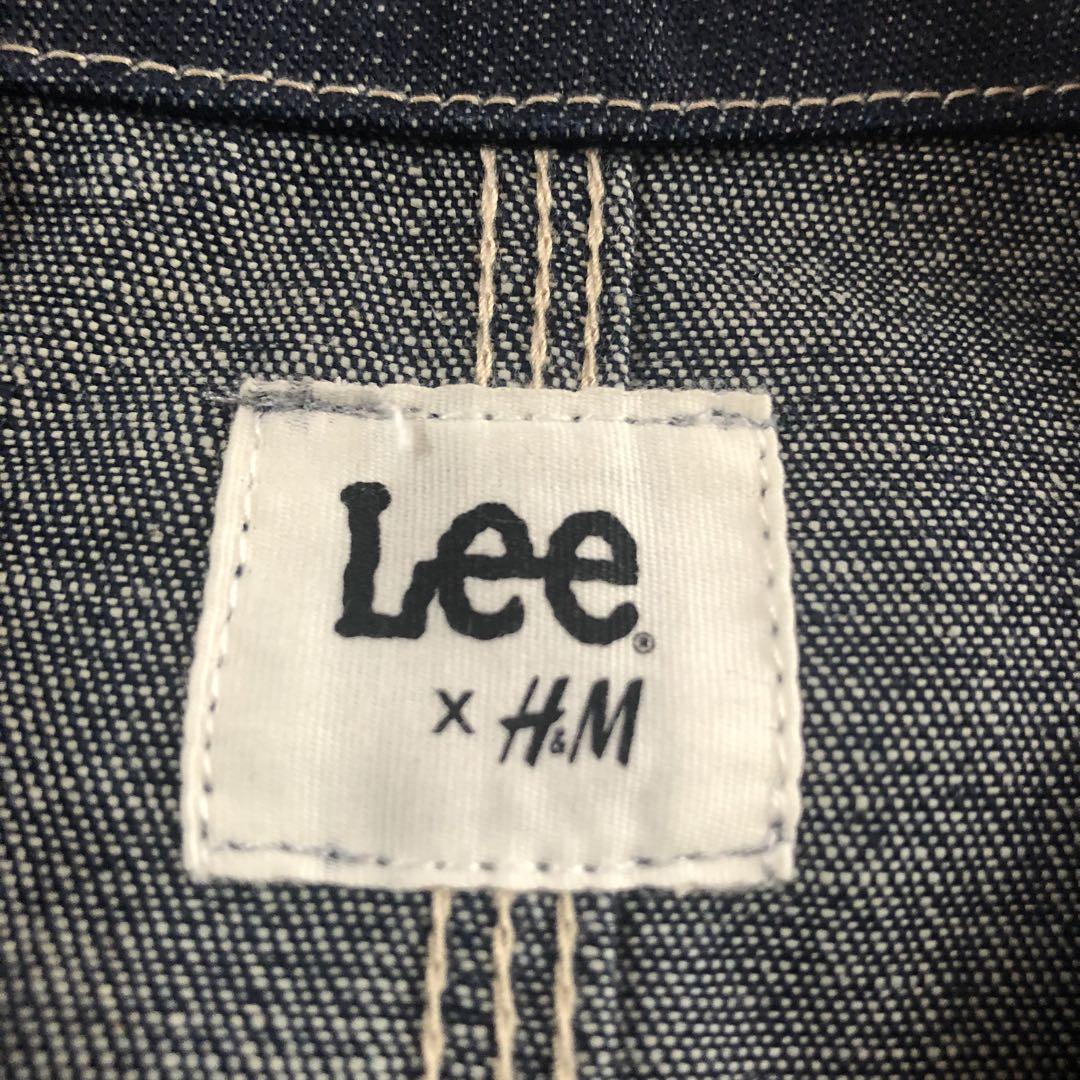 【未使用品】リー Lee × H&M コラボ カバーオール デニムジャケット L