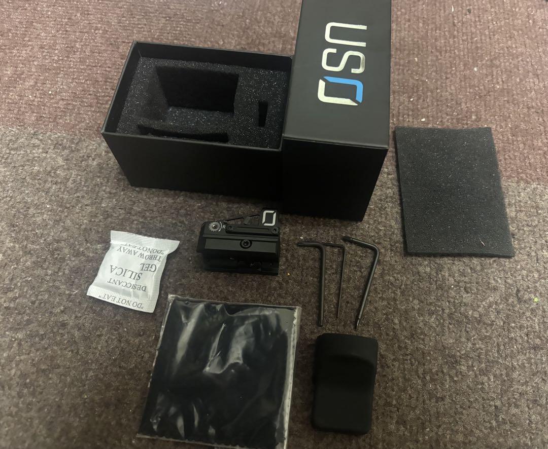 実物 USO Optics DRS2.0E 光感知センサー ドットサイト 実物 USO Optics DRS2.0E 光感知センサー ドットサイト ミリタリー