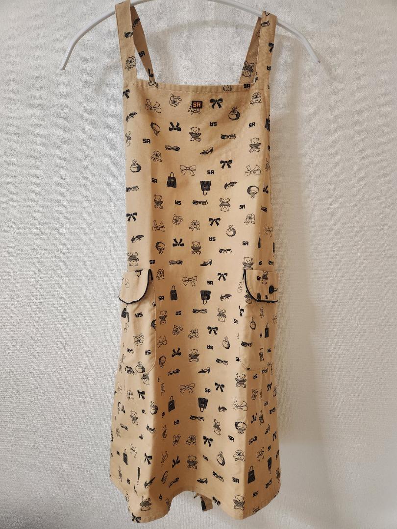 美品 ソニアリキエル エプロンSONIA RYKIEL クマリボン