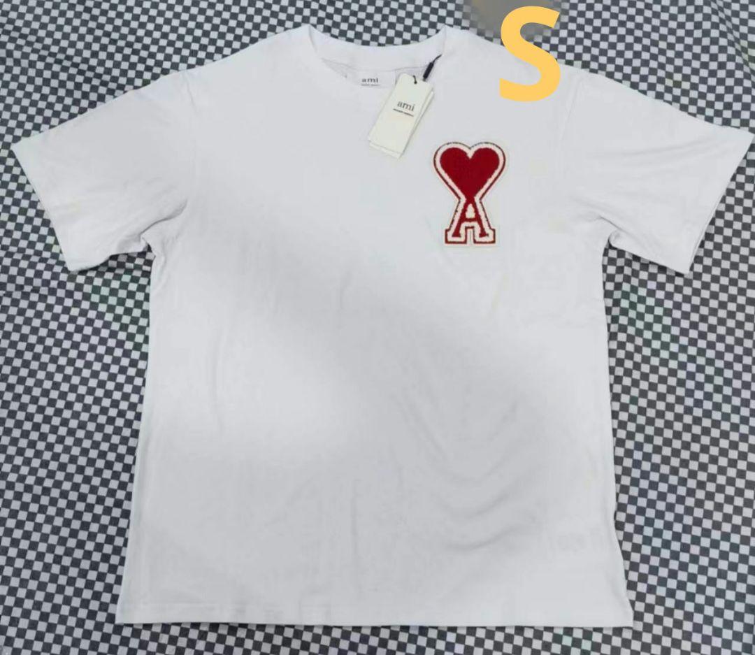 高評価のクリスマスプレゼント 新品✨AmiParis アミパリス Tシャツ男女