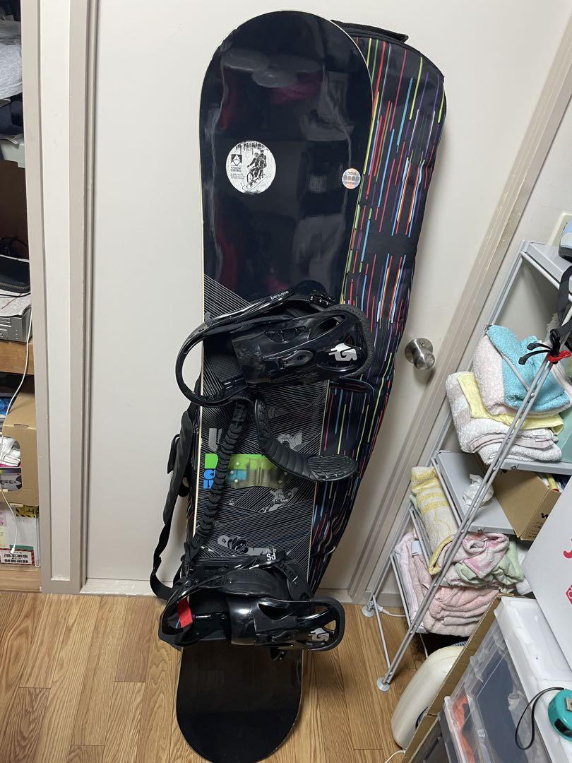 Burton Clash 158 スノーボード ビンディング ケース セット