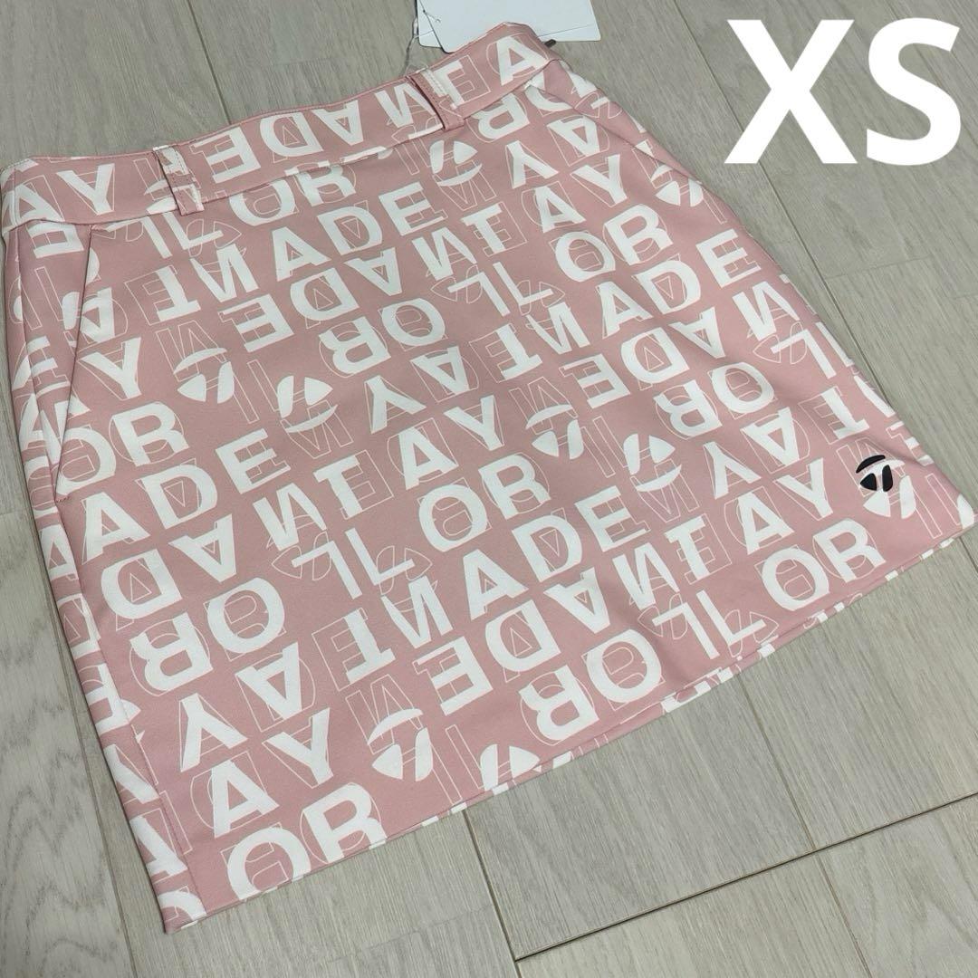 【Taylor Made】春ゴルフスカート♡XS新品✨インナー付総柄スカート