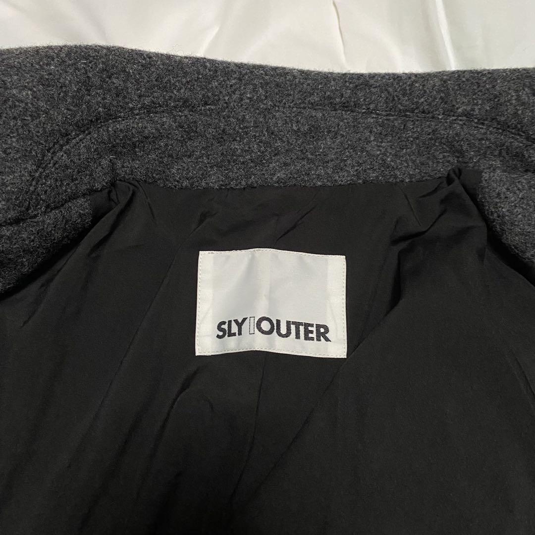 SLY ウールブレンド オーバー ミディコート 美品