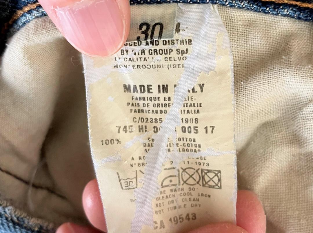 正規品人気 期間限定値下げ Helmut lang デニム30 RFrEy-m90162474265 本人期 ヘルムートラング 品質保証お得