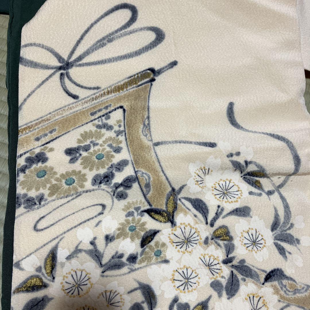 イチジク桜柄名古屋帯