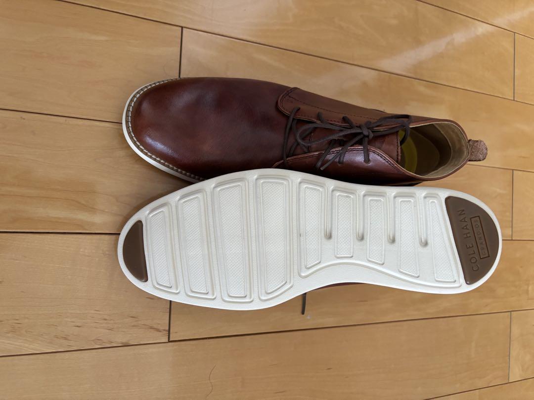 COLE HAAN ブラウン チャッカブーツ