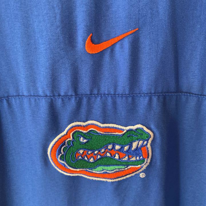 セール最新作 NIKE ナイキ カレッジ ナイロンプルオーバー 刺繍 GATORS 0BriC-m90168028006 新作品質保証