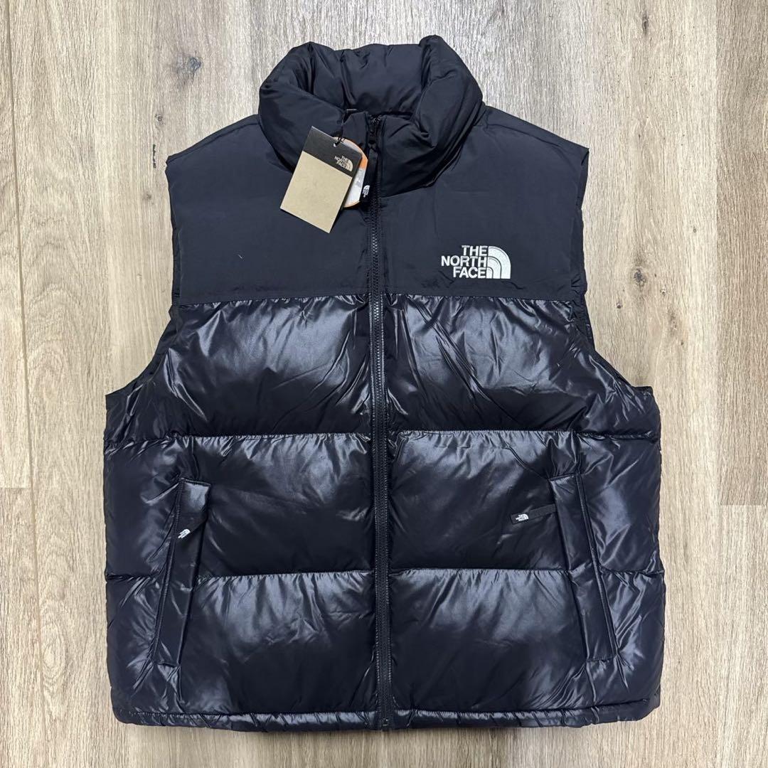 新品　早い者勝ち　ノースフェイス　ダウンベスト　ブラック　メンズ2XL