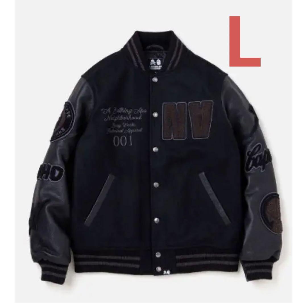 BAPE NBHD VARSITY JACKET  NUMBERING