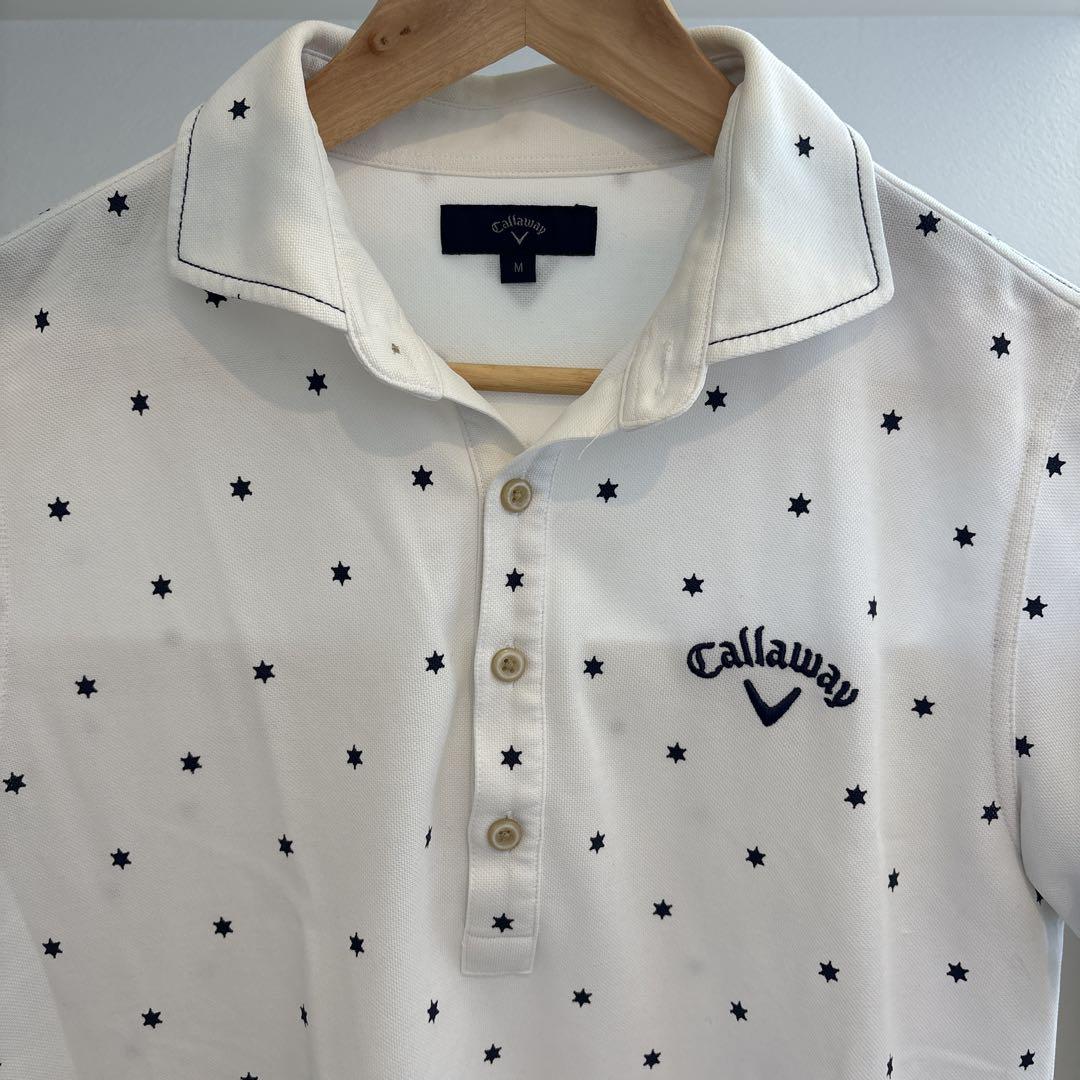 Callaway 星柄ポロシャツ Mサイズ - メルカリ
