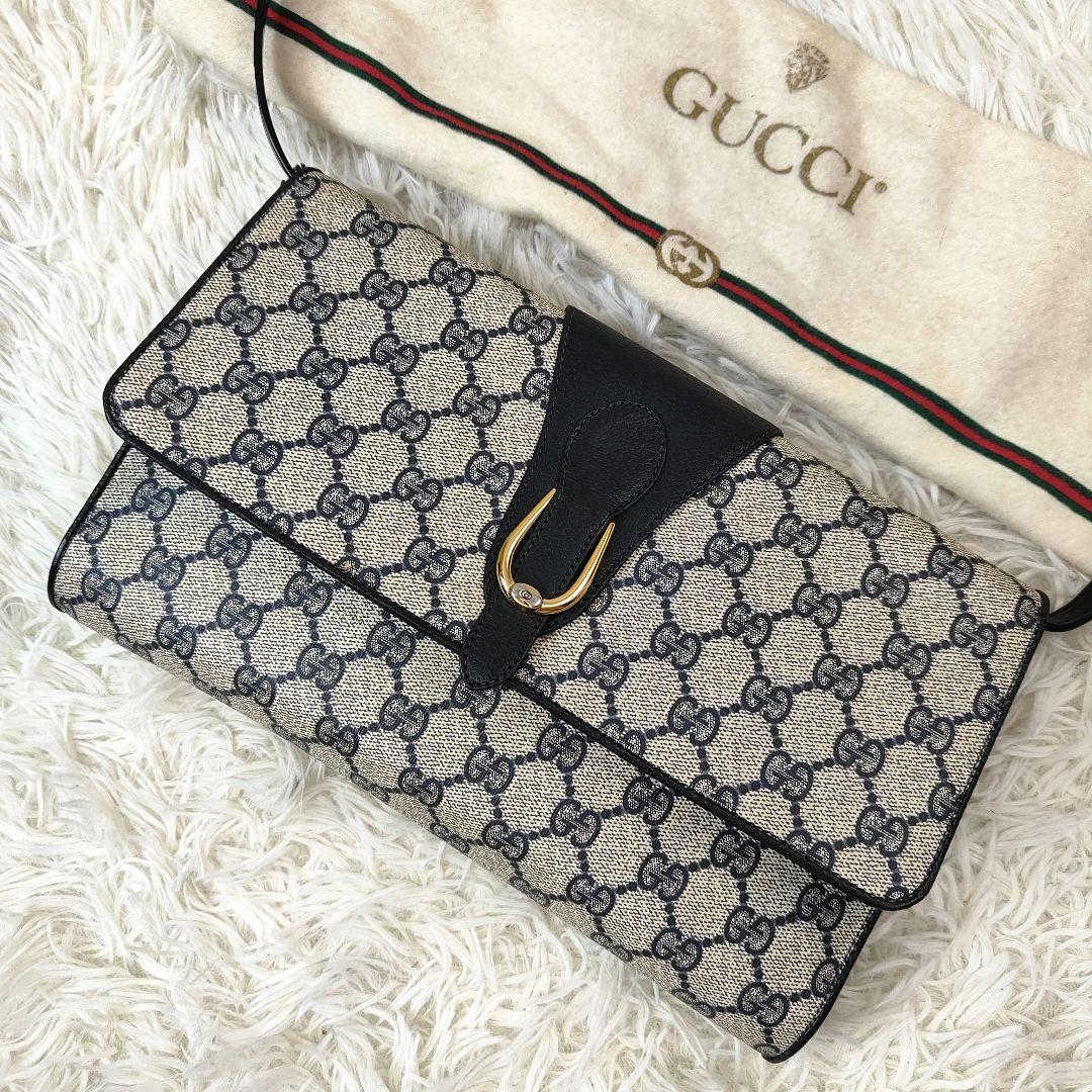 GUCCI ニース GG柄 ショルダーバッグ クラッチバッグ キャンバス0230 GUCCI ニース GG柄 ショルダーバッグ クラッチバッグ キャンバス