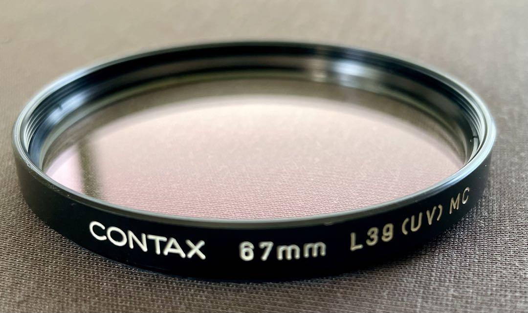 【美品・クリア】CONTAX UVレンズフィルター67mm