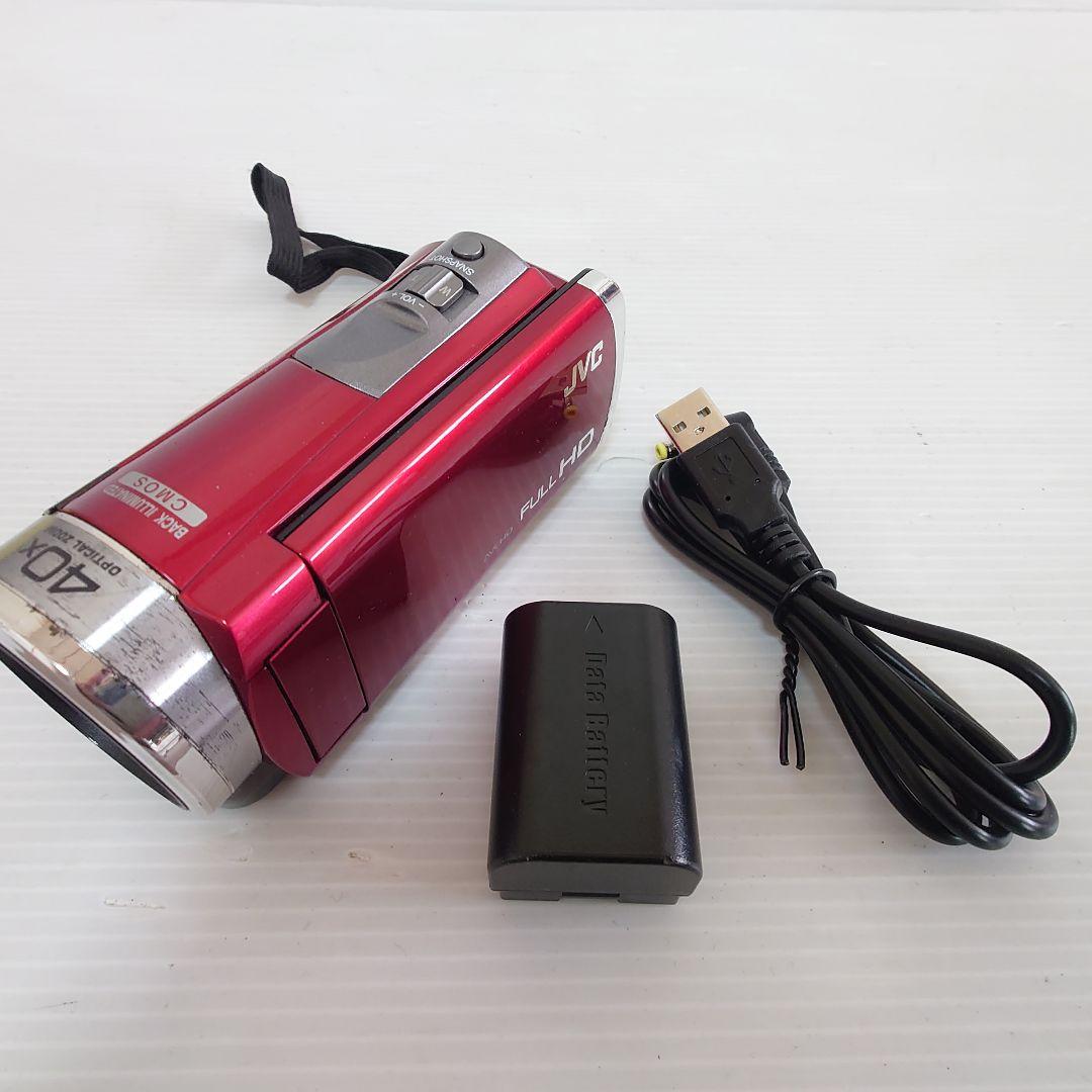 ピンクの猫様【動作確認OK】JVC Everio GZ-HM33-R