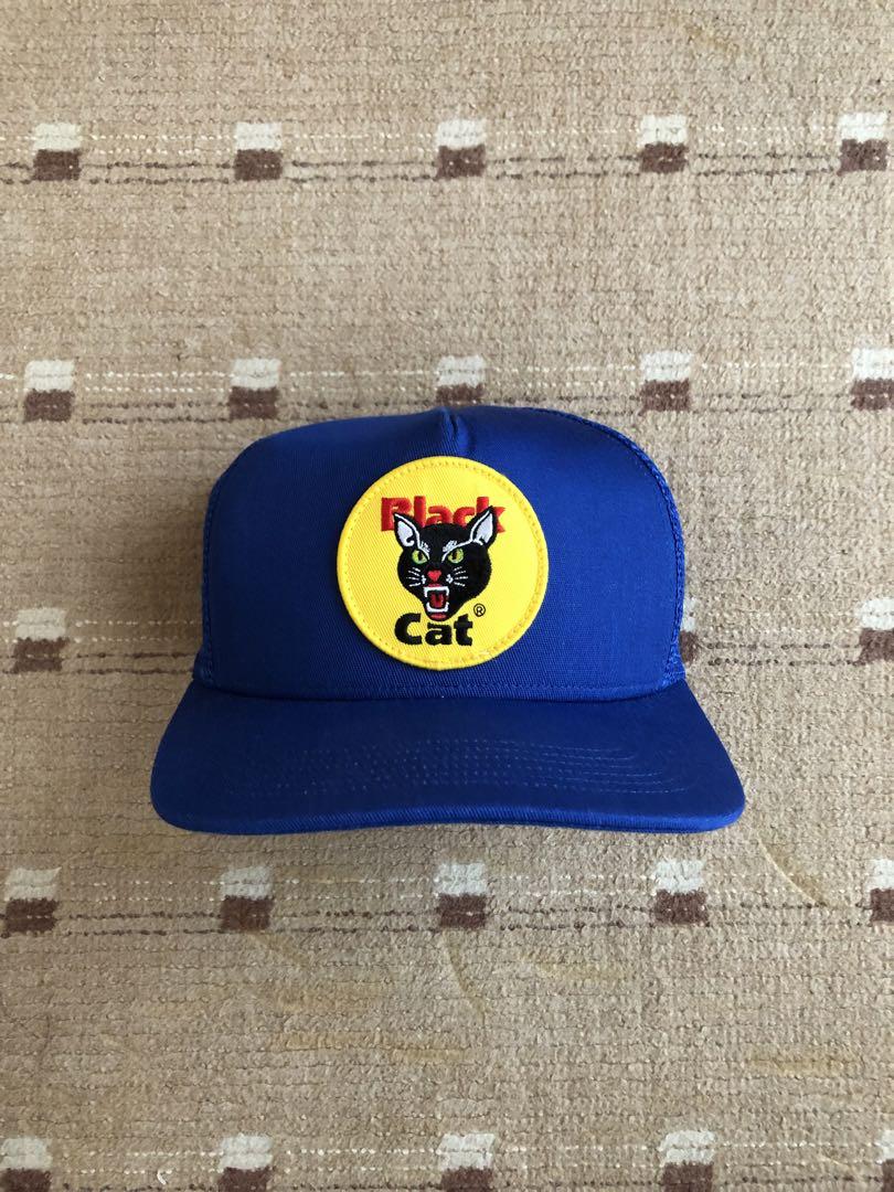 Black Cat Mesh Back 5-Panel – Supreme