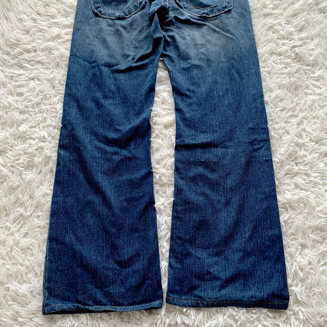 【希少】USA製 トゥルーレリジョン デニムパンツ BOOT CUT 31