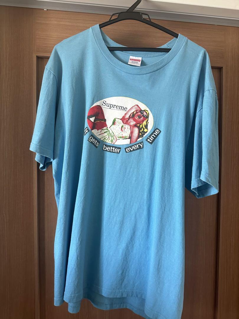 シュプリーム イット ゲッツ ベター エブリ タイム ティー 半袖 Tシャツ