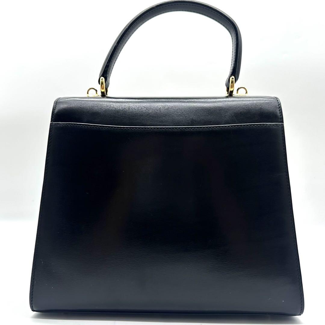 美品　グッチ レディロック 2way ハンドバッグ レザー ショルダー