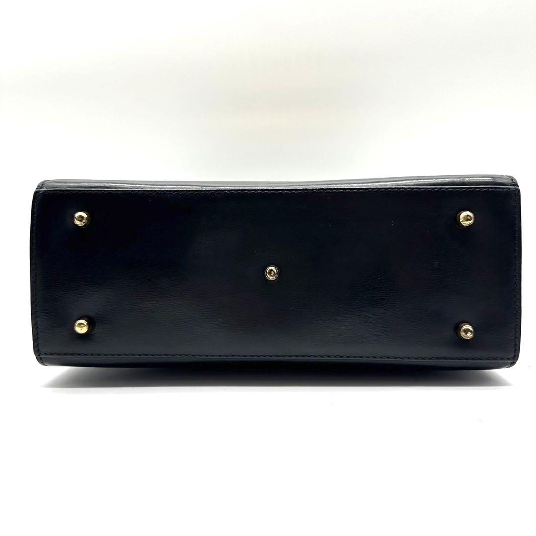 美品　グッチ レディロック 2way ハンドバッグ レザー ショルダー