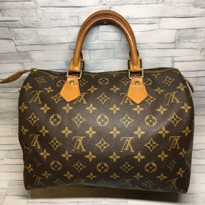 新品最安値 LOUIS スピーディ30 ハンドバッグ レザー 5dA2f-m90183060001 VUITTON ルイヴィトン 品質保証限定SALE