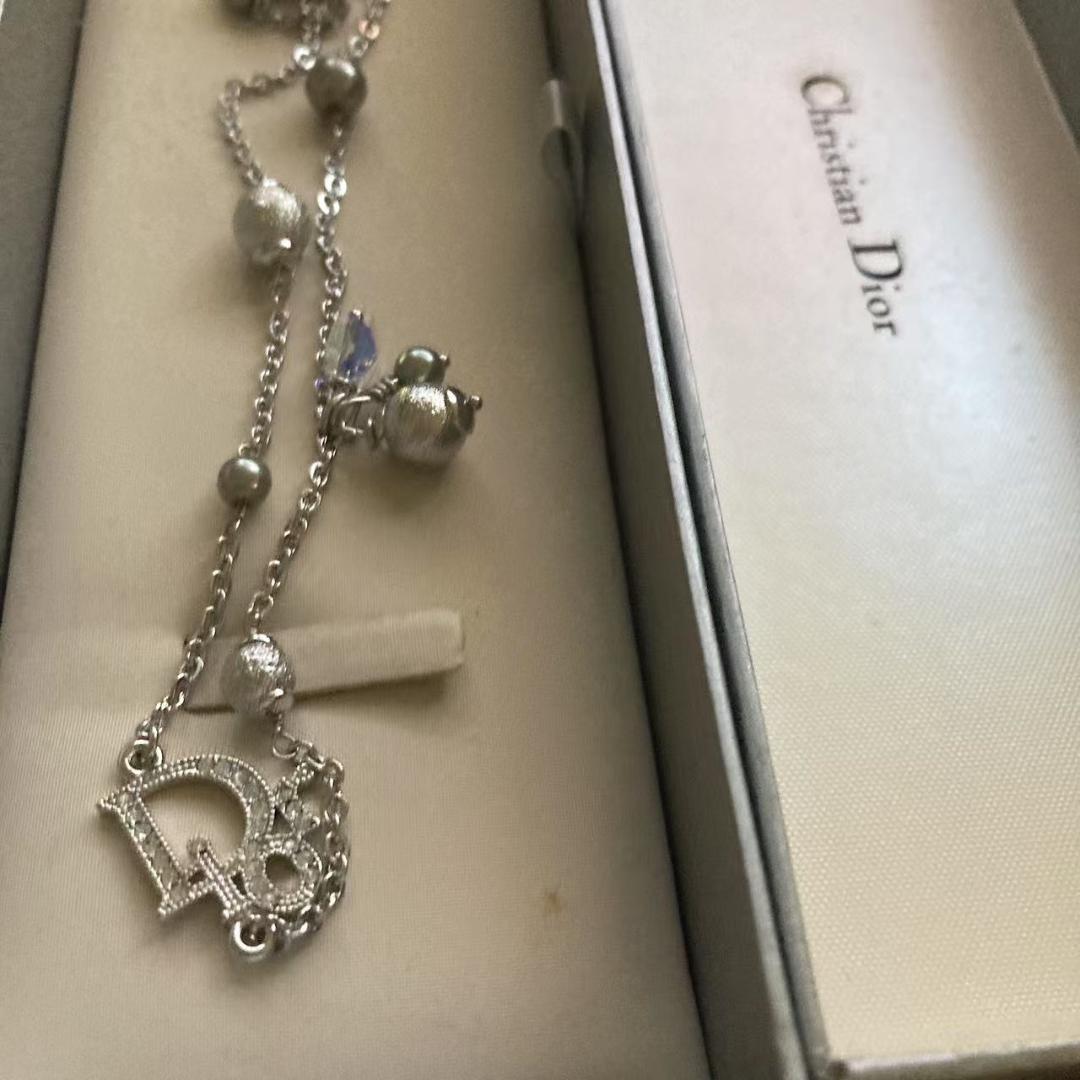 Christian Dior シルバー ネックレス