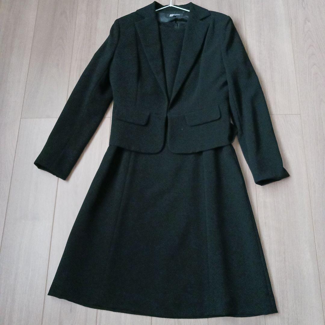 MaryCoco ブラックスカートスーツ 11号 喪服 レディース ワンピース
