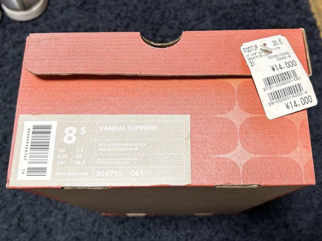 NIKE VANDAL HIGH SUPREME 新品 初期復刻