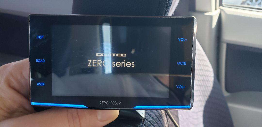 ZERO 708LV GPS搭載レーダー探知機本体