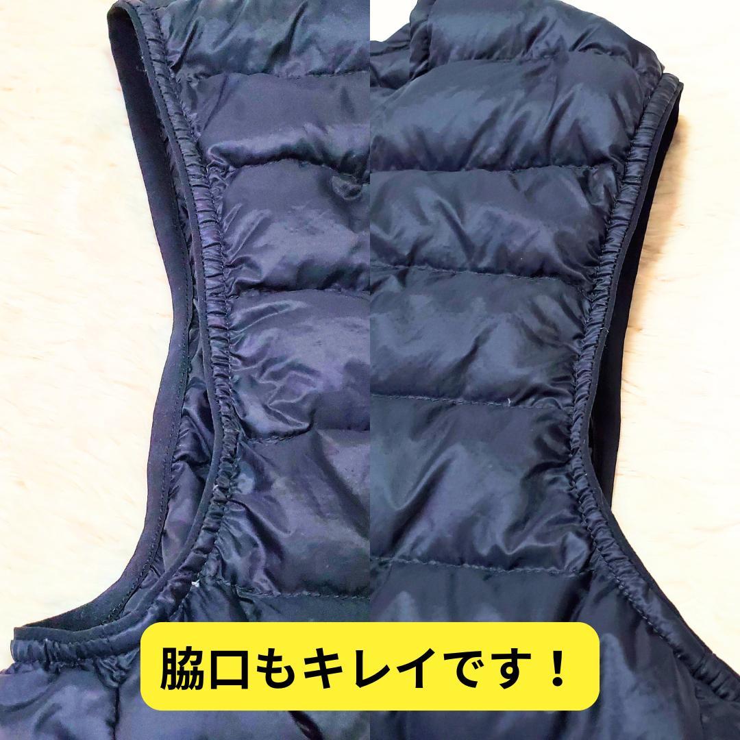 ⭐極美品　モンベル　スペリオダウンＶネックベスト　ダウンベスト800FP　黒　M
