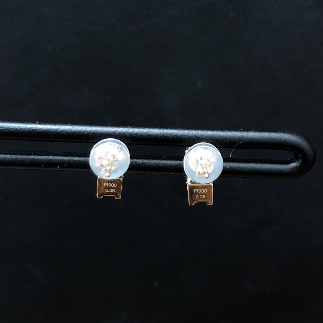 (A090307)VERITE K18 Pt900 フープピアス ダイヤ ベリテ A090307)VERITE K18 Pt900 フープピアス ダイヤ ベリテ - メルカリ